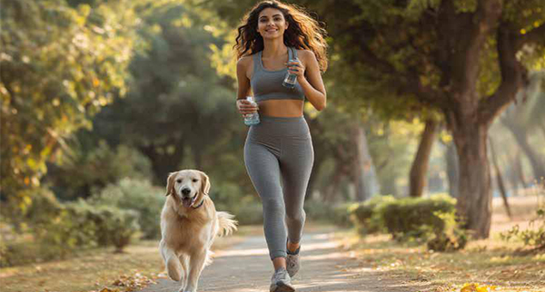 Jogging track at Mayfair Aranya, Andheri West